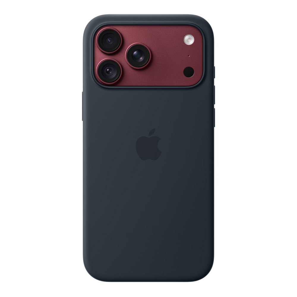 Husa Apple iPhone 18 Pro Max Silicone Case with MagSafe - Navy Blue (MK944ZM/A) photo 3