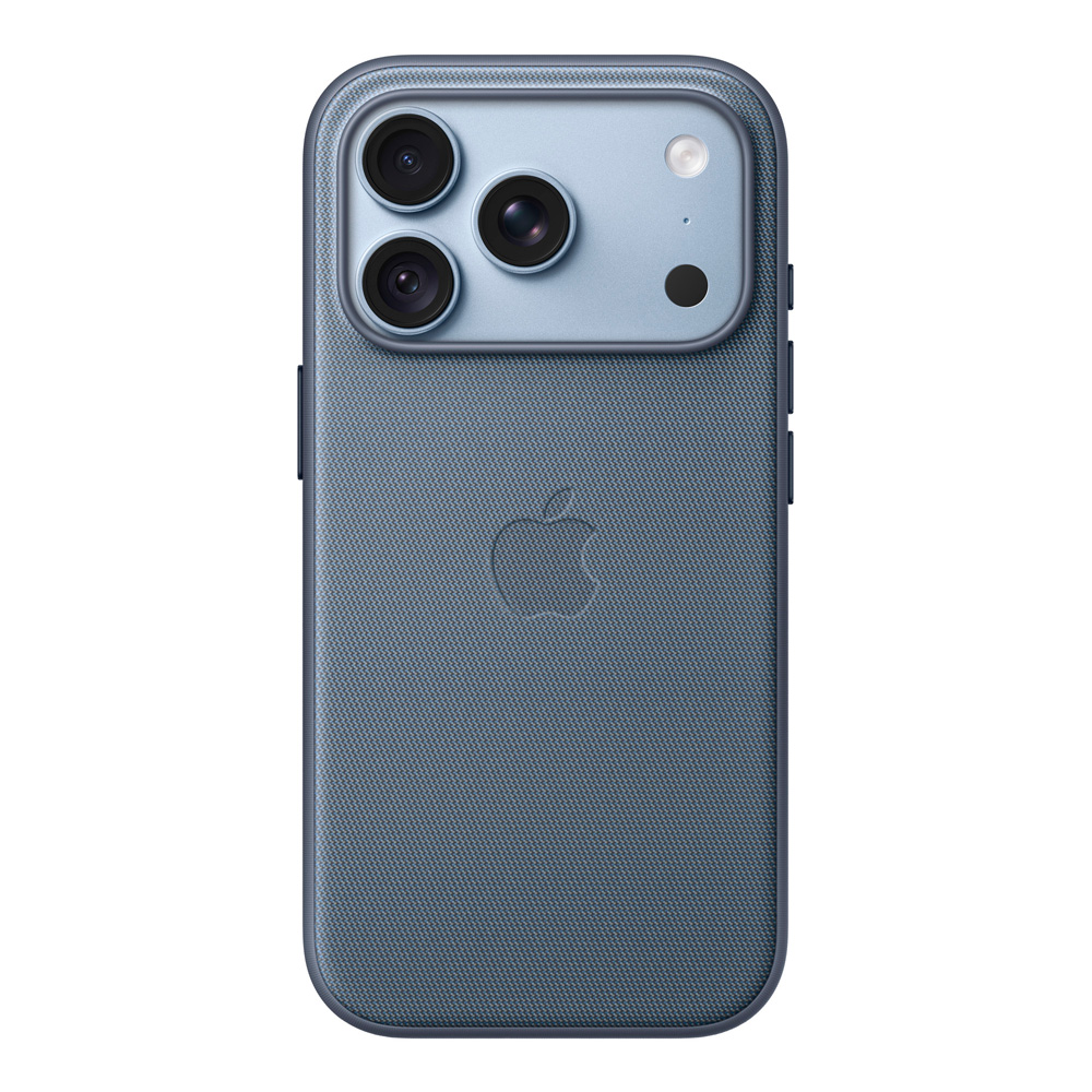 Husa Apple iPhone 18 Pro TechWoven Case with MagSafe - Chambray Blue (MKD54ZM/A) photo 1