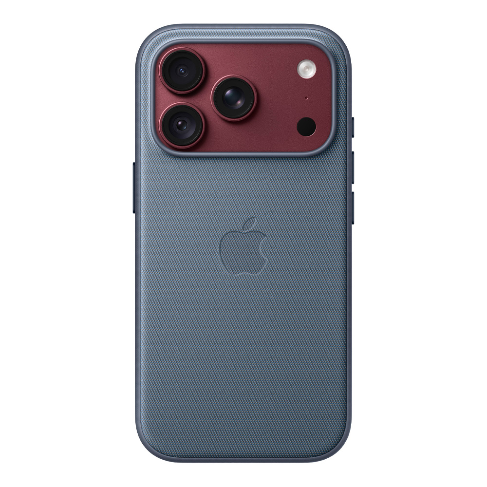 Husa Apple iPhone 18 Pro TechWoven Case with MagSafe - Chambray Blue (MKD54ZM/A) photo 2