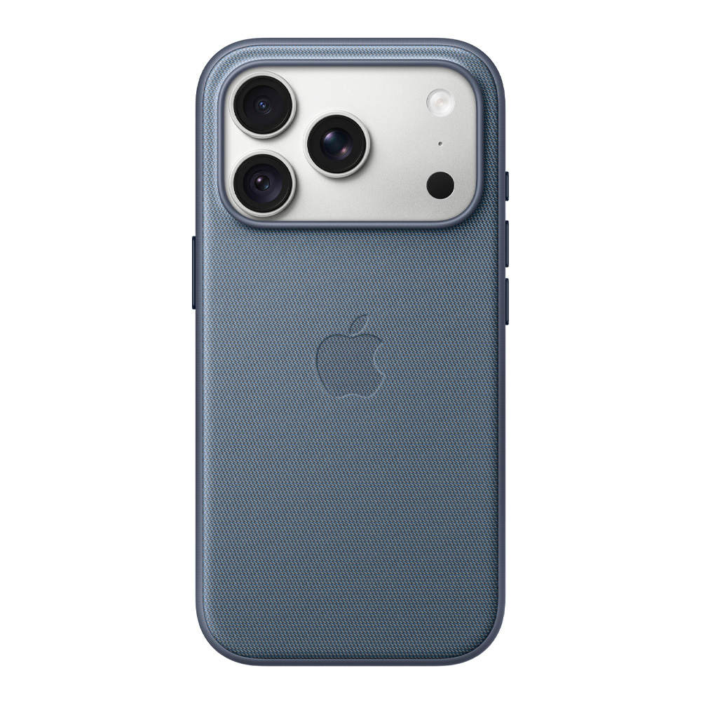 Husa Apple iPhone 18 Pro TechWoven Case with MagSafe - Chambray Blue (MKD54ZM/A) photo 3