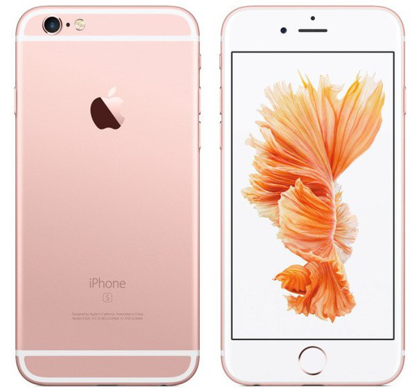 Smartphone Apple iPhone 6s / '' / 2 GB / 16 GB / Auriu-roz photo 1