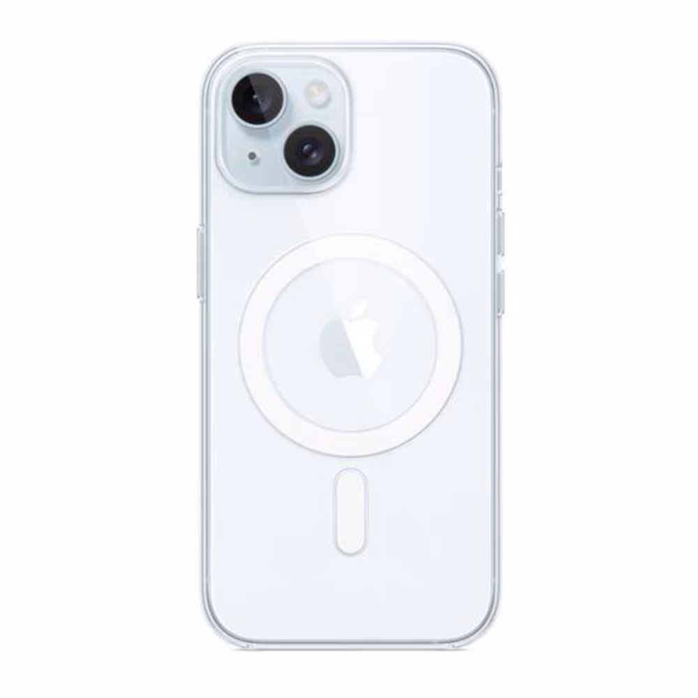 Husa Apple iPhone 15 Clear Case with MagSafe (MXRK3ZMA) 