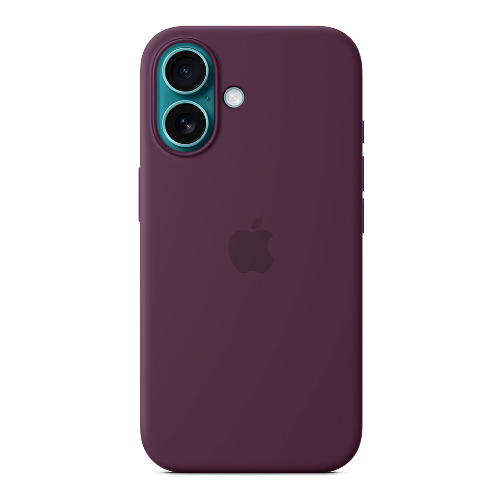 Чехол Apple iPhone 16 Silicone Case with MagSafe - Plum (MYY43ZMA) photo 2