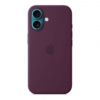 Чехол Apple iPhone 16 Silicone Case with MagSafe - Plum (MYY43ZMA) thumbnav 2