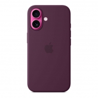 Чехол Apple iPhone 16 Silicone Case with MagSafe - Plum (MYY43ZMA) thumbnav 3