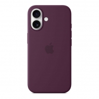 Чехол Apple iPhone 16 Silicone Case with MagSafe - Plum (MYY43ZMA) thumbnav 4