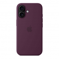 Чехол Apple iPhone 16 Silicone Case with MagSafe - Plum (MYY43ZMA) thumbnav 5