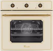 Встраиваемый духовой шкаф Tornado TRF-6MRU 900 CREMA, 64 л, A
