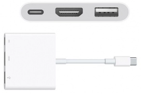 Cablu USB Type-C - USB Type-C/HDMI/USB A Apple MJ1K2ZM/A