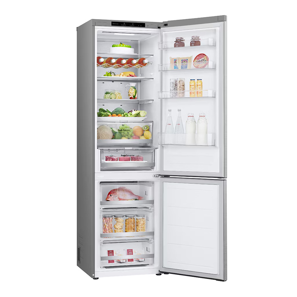 Холодильник двухдверный LG GBV7280AMB / 387 л / 203 см / A / Нержавеющая сталь photo 4
