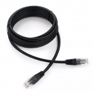 Cablu de retea Cablexpert 5E PP12-1M 1m, Black thumbnav 4