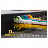 Cablu de retea Cablexpert 5E PP12-1M 1m, Black thumbnav 6