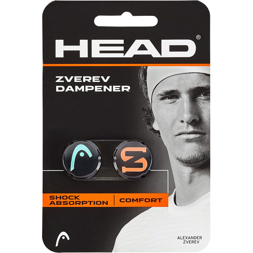 Amortizor de vibratii HEAD 285120 VIBRASTOP HEAD ZVEREV 2/SET  TEH 285120 Negru photo 1