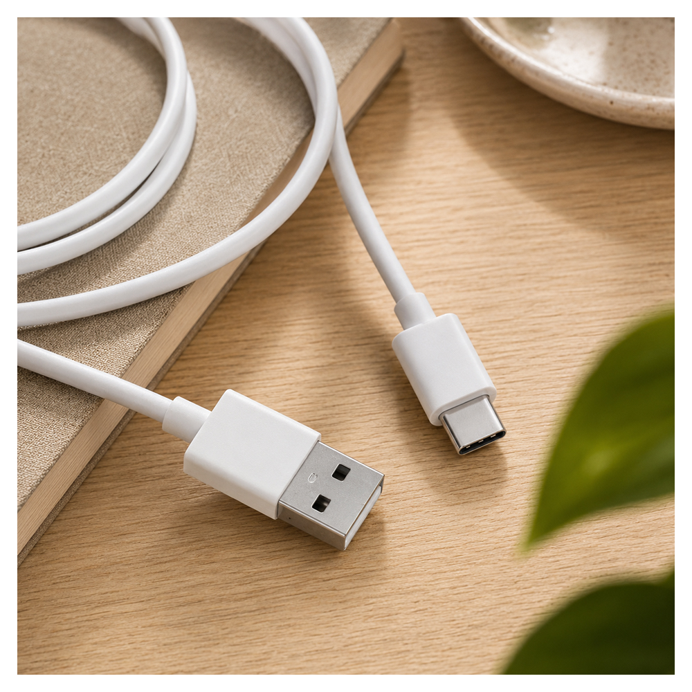 Cablu USB-A - USB Type-C Xiaomi CTL01ZMC 1 /1m /Alba photo 5