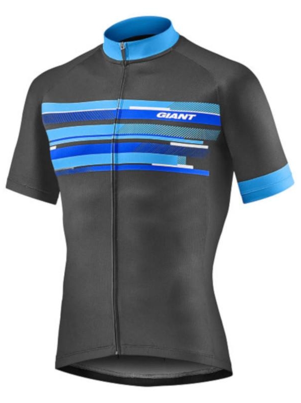 Футболка Giant SS BLACK/BLUE MD photo Футболка Giant SS BLACK/BLUE MD photo