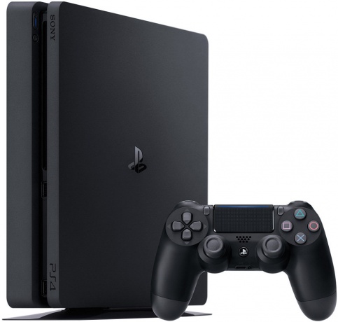 Consola pentru jocuri Sony PlayStation 4 Slim 1TB + Gamepad + 1 Game  photo 1