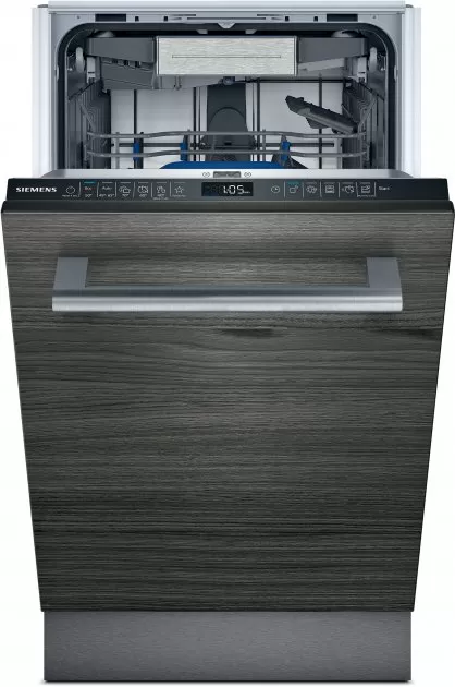 Посудомоечная машина встраиваемая Siemens SR65ZX16ME, 10 комплектов, 6программы, 44.8 см, A+++, Нерж. сталь