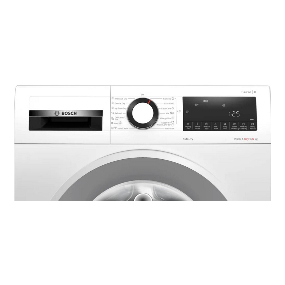 Стиральная машина с сушкой Bosch WNA14400ME 9 кг /1400 об/мин /B /Белый photo 3