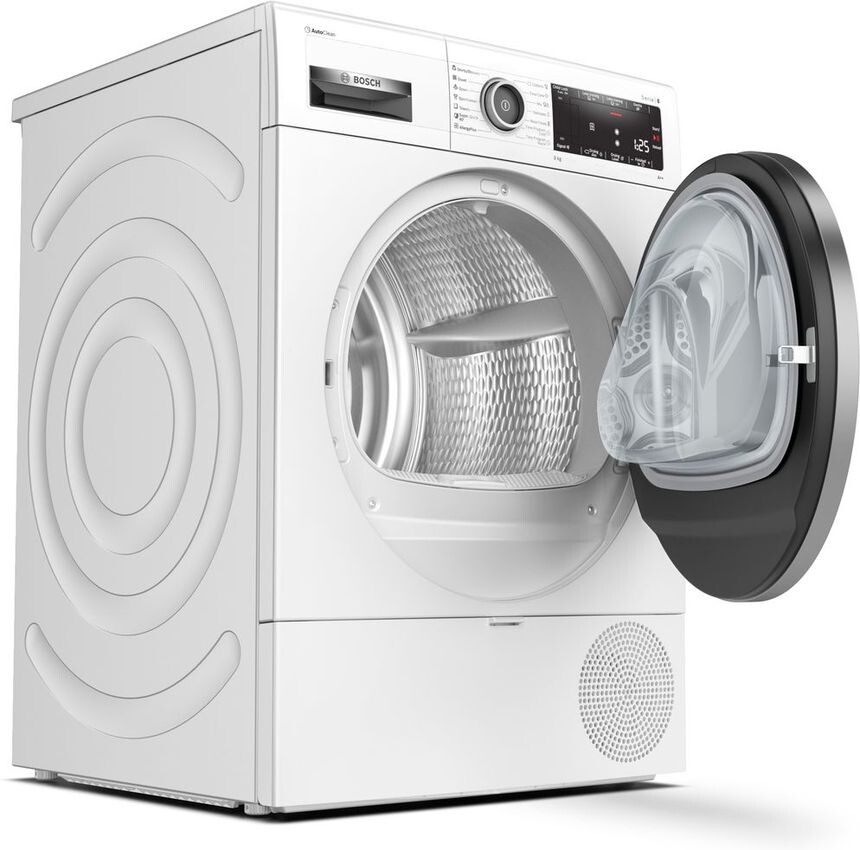 Сушильная машина Bosch WTX87M90ME / 9 кг / A+++ / Белый photo 2