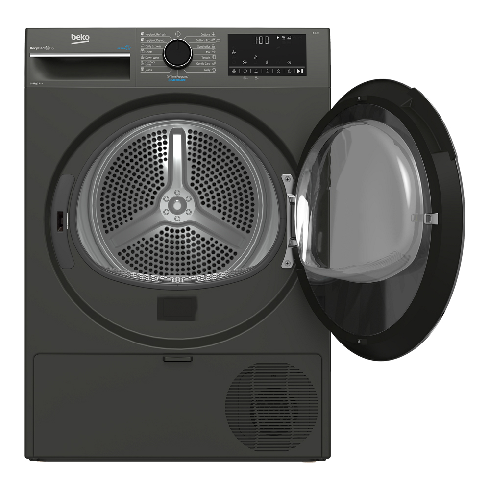 Сушильная машина Beko B3T68239MG / 8 кг / A++ / Серый photo 2