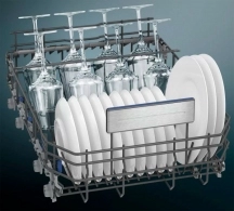 Посудомоечная машина встраиваемая Siemens SR75EX05MK, 10 комплектов, 6программы, 44.8 см, A++, Нерж. сталь