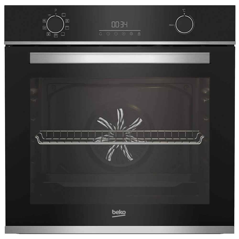 Cuptor electric incorporabil Beko BBIE13301XMP, 72 l, A, Negru