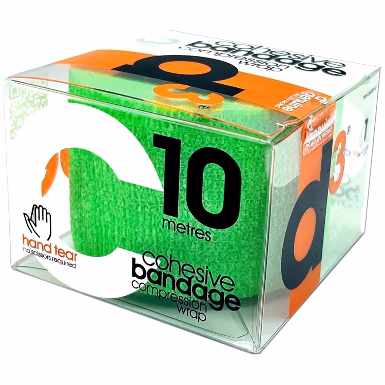Тейп компрессионный d3 Cohesive Compression Wrap 50mm