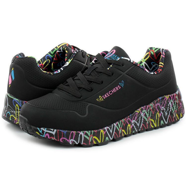 Кроссовки Skechers UNO LITE / Женский / 27 / Черный photo 4