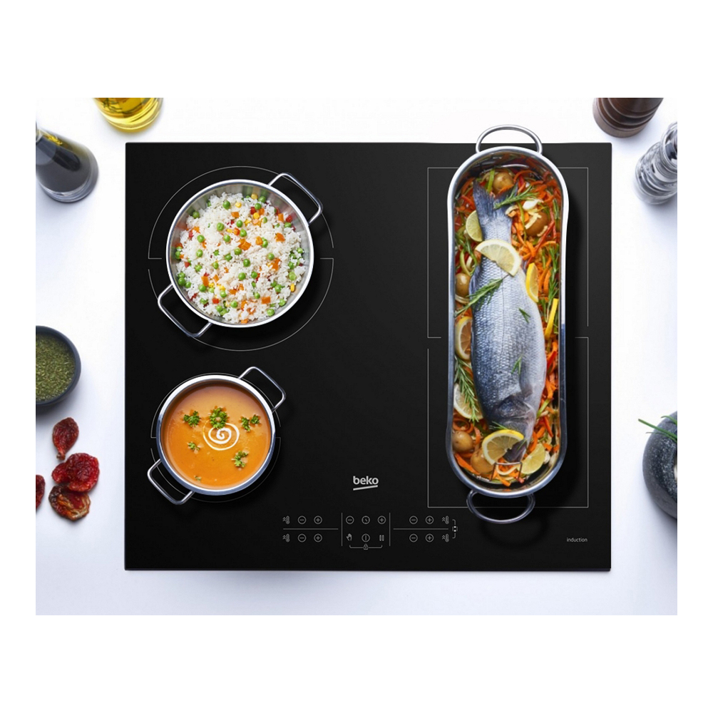 Встраиваемая индукционная панель Beko HII64200SFMT photo 8