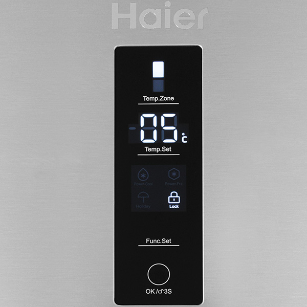 Frigider cu doua usi Haier C2F637CFMV / 386 l / 199 cm / A+ / Gri photo 6