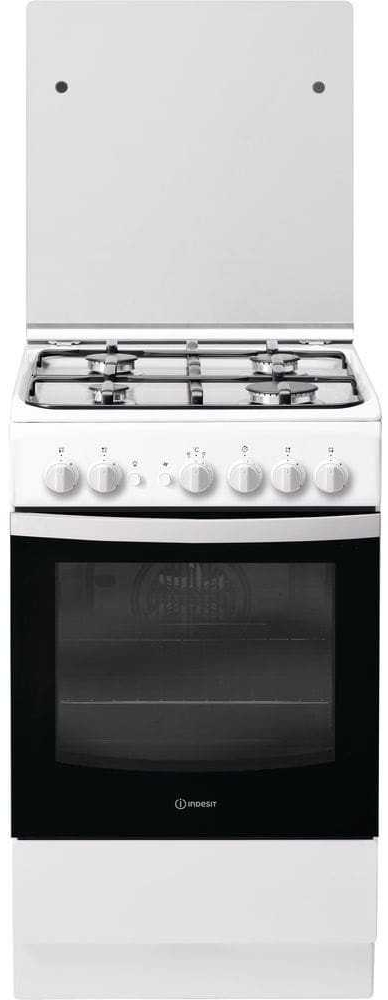 Plita de gaz Indesit IS5G1PMW/E / 4 arzatoare / 50 cm / Alb photo 1