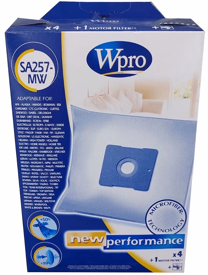 Colector de praf Wpro SA257MW 