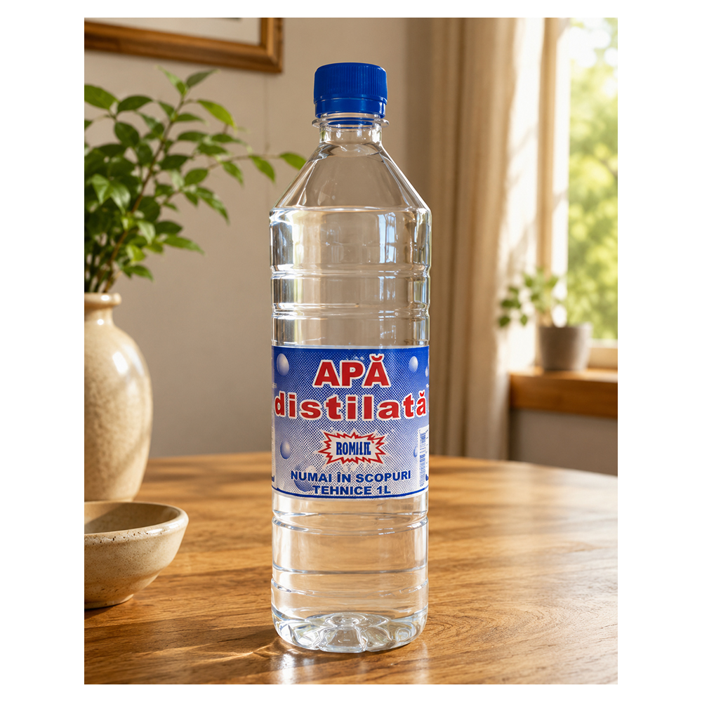 Дистилированная вода Bernulina Apadistilata1L photo 4