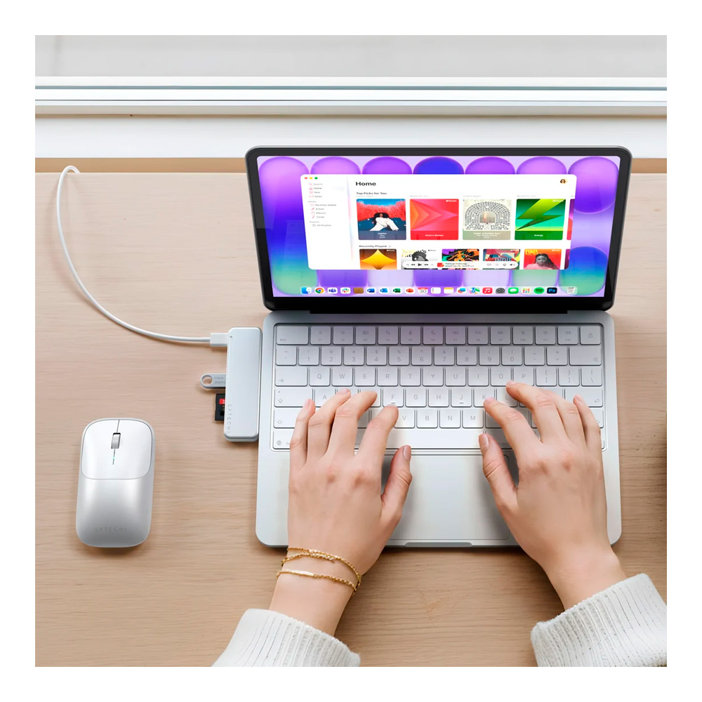 USB Hub Satechi Snap USB-C Hub (ST-HUSNB) photo 5