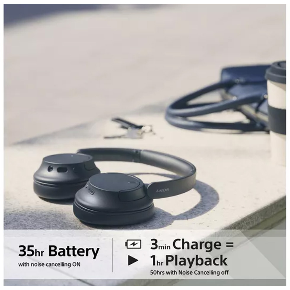 Наушники Sony WH-CH720N Черный Проводные / Дом и Офис / Черный photo 4