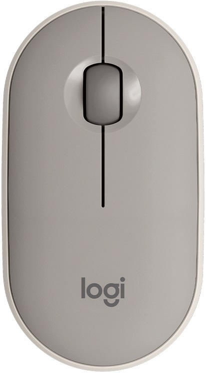 Беспроводная мышь Logitech  M350 Pebble Бежевый / Оптическая / Бежевый photo 1