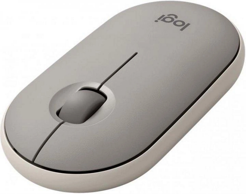Беспроводная мышь Logitech  M350 Pebble Бежевый / Оптическая / Бежевый photo 4