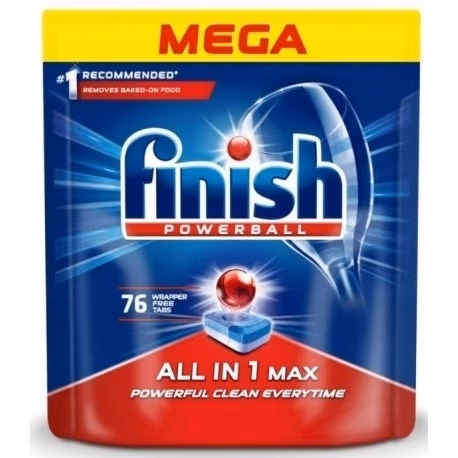 Tablete p/u MSV Finish All in One Max Regular 76 tab 