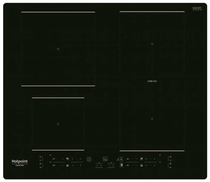 Plita incorporabila inductie Hotpoint - Ariston HB 4860B NE photo 
