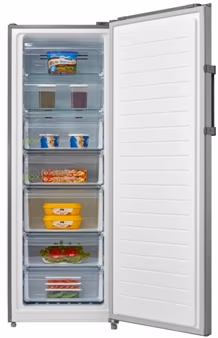 Морозильная камера Midea 312XNF, 227 л, 172 см, A+, Нержавеющая сталь 