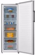 Морозильная камера Midea 312XNF, 227 л, 172 см, A+, Нержавеющая сталь