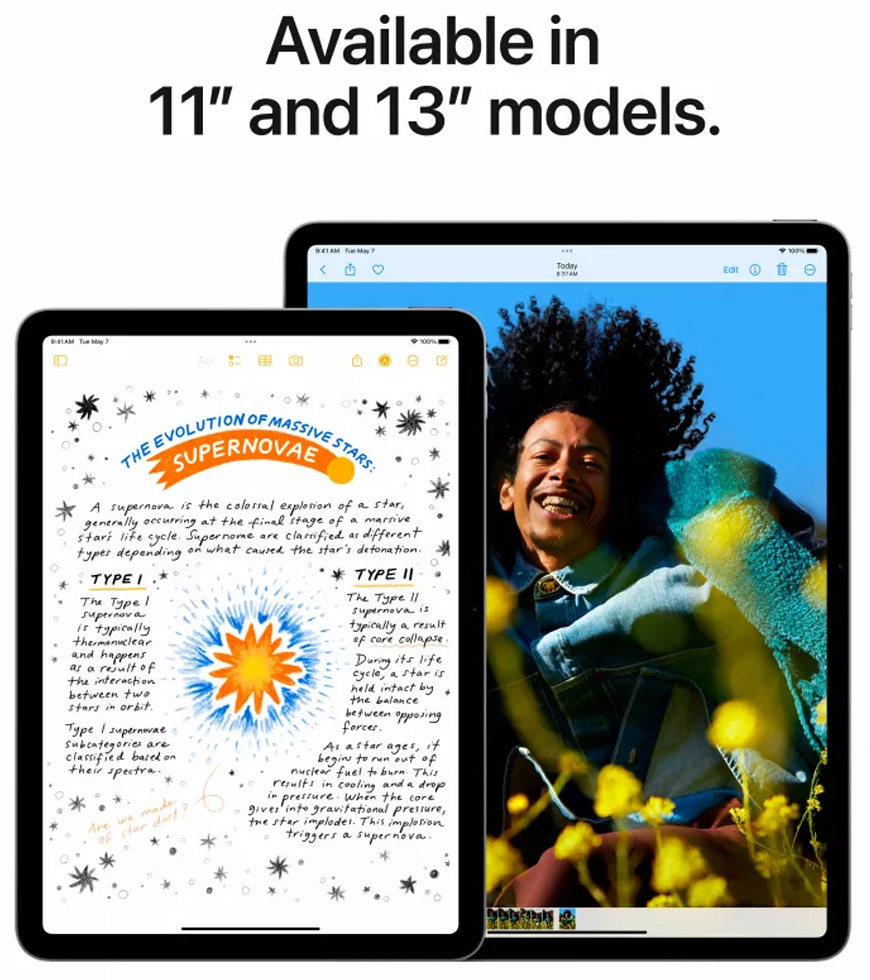 Планшет Apple iPad Air 2024 11 дюймов / Wi-Fi / 8 ГБ / ГБ / Blue photo 4