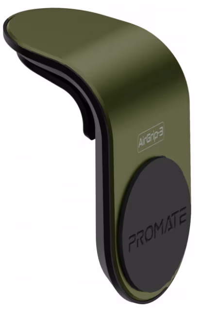 Suport auto pentru smartphone Promate AIRGRIP-3 Green