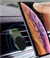 Suport auto pentru smartphone Promate AIRGRIP-3 Green thumbnav 3