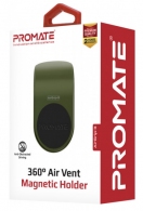 Suport auto pentru smartphone Promate AIRGRIP-3 Green thumbnav 4