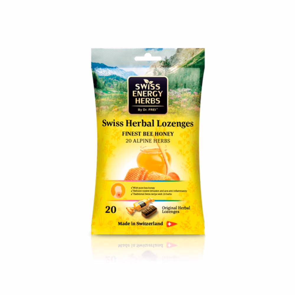 Витамины Swiss Energy 20 herbs MIERE de ALBINI 