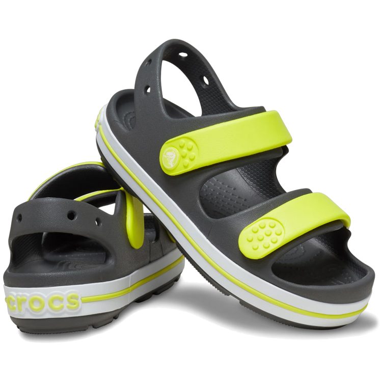 Sandale Crocs Crocband Cruiser Sandal / cm / Negru-galben photo 4