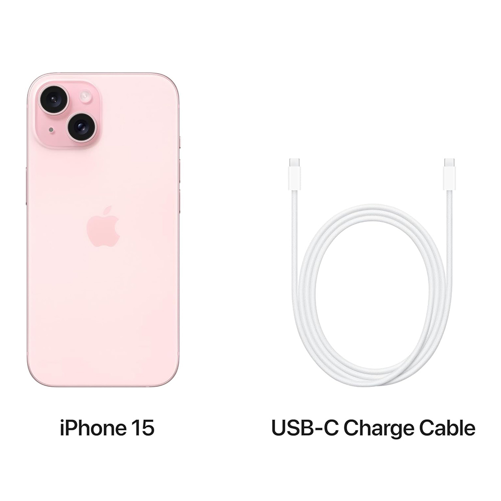 Smartphone Apple iPhone 15 / 6.1'' / 6 GB / 128 GB / Pink photo 7