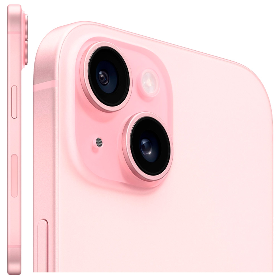 Smartphone Apple iPhone 15 / 6.1'' / 6 GB / 256 GB / Roz photo 2
