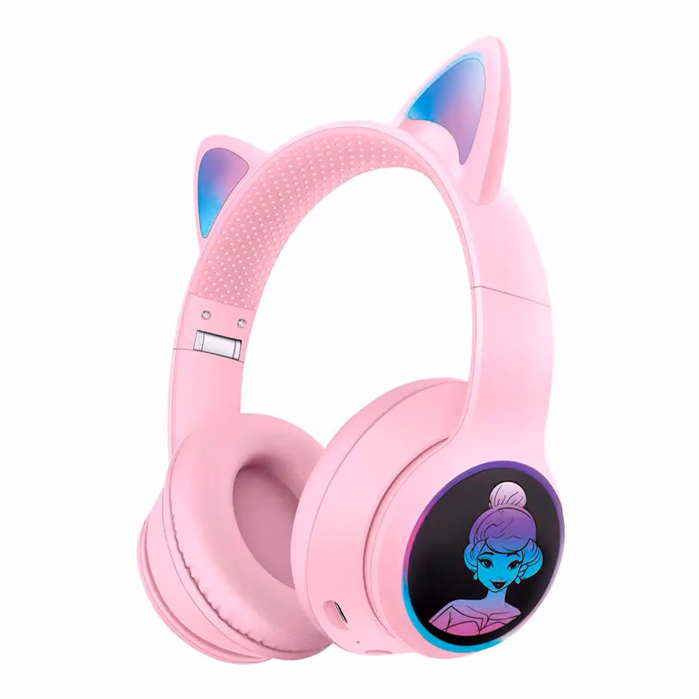 Наушники Musen LK-032 Princess (Cat Ears), Pink 